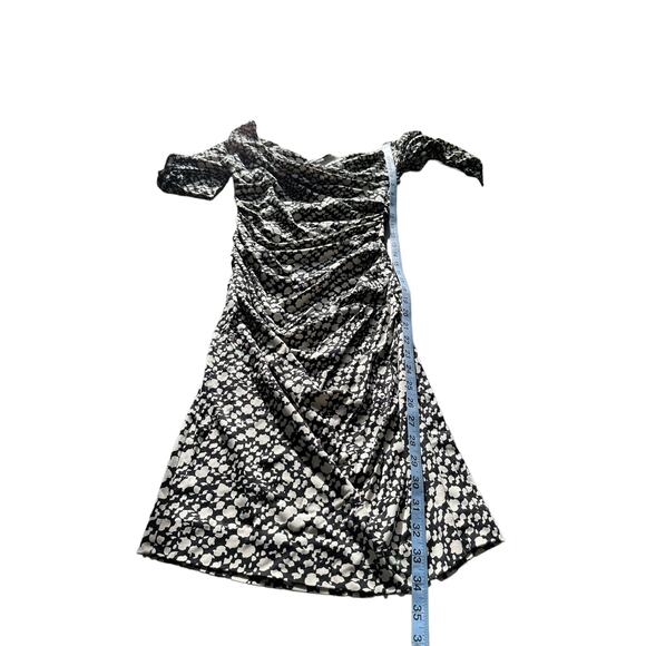 Diane von Furstenberg Bentley SJ Work Office‎ Silk Ruched Mini Dress Size 4 - Picture 10 of 10